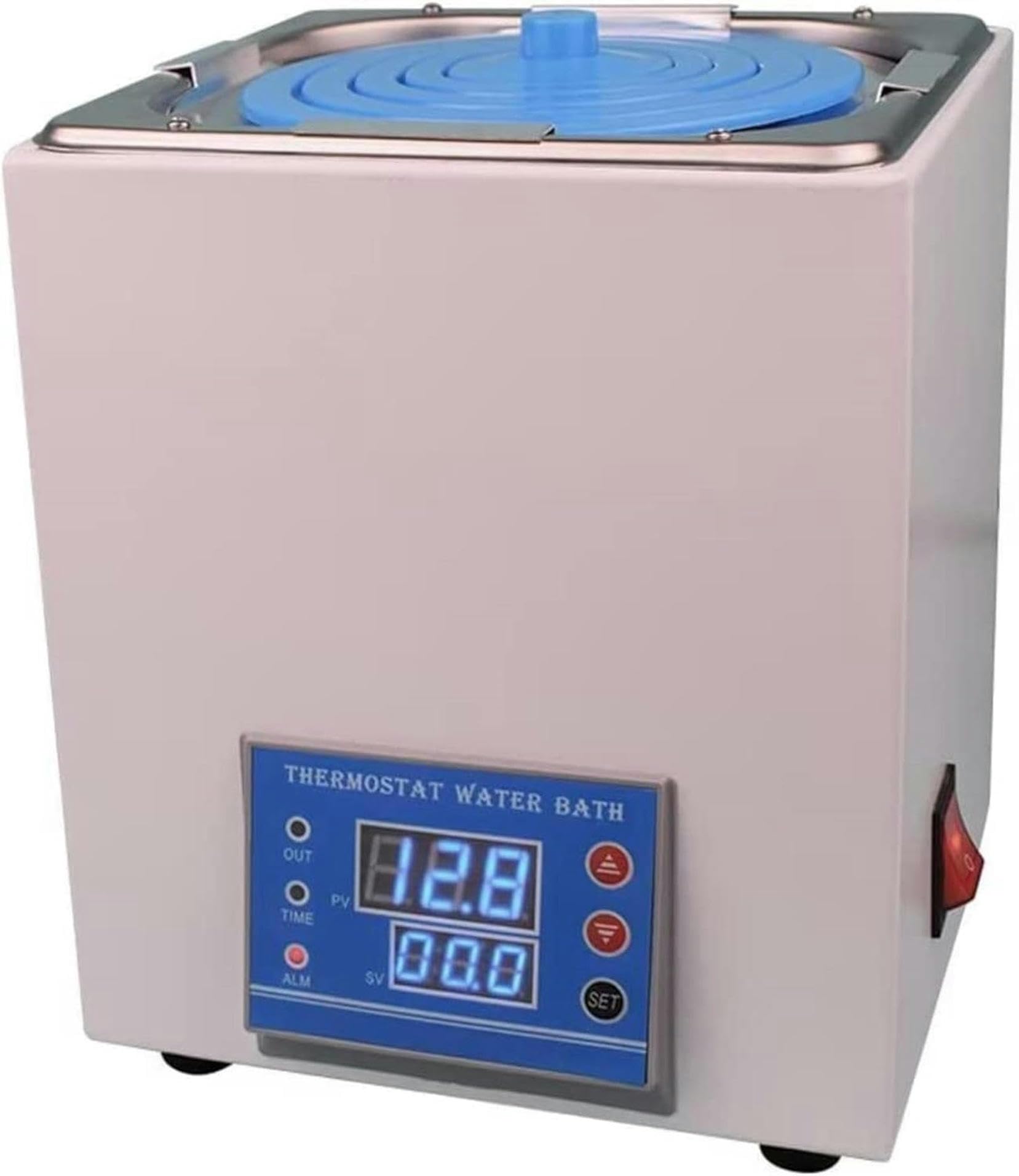 Bain-marie thermostatique numérique en acier inoxydable pour laboratoire