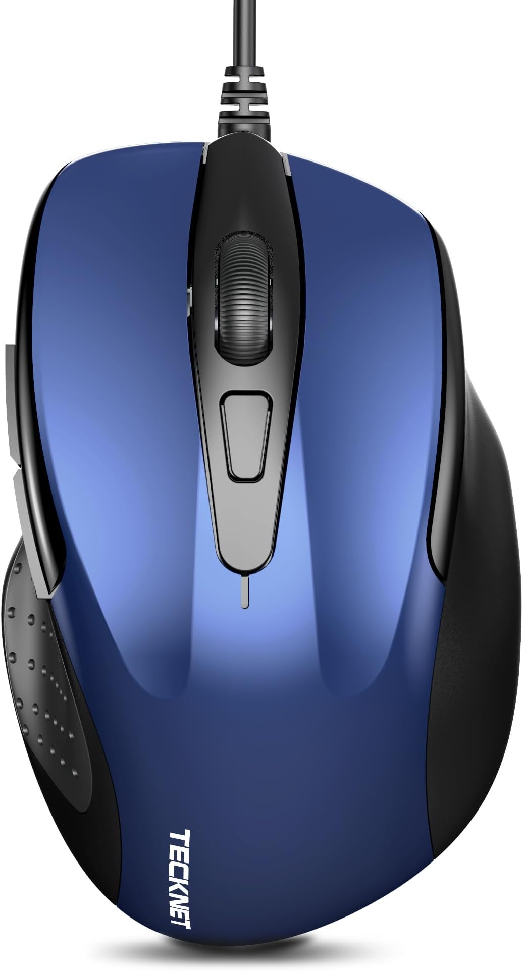USB Wired Mouse, 6400 DPI Mice 4 Adjustable DPI with 6-Button Corded, Optical Computer Mouse with Ergonomic Design for Laptop, Chromebook, PC, Desktop, Mac, Notebook