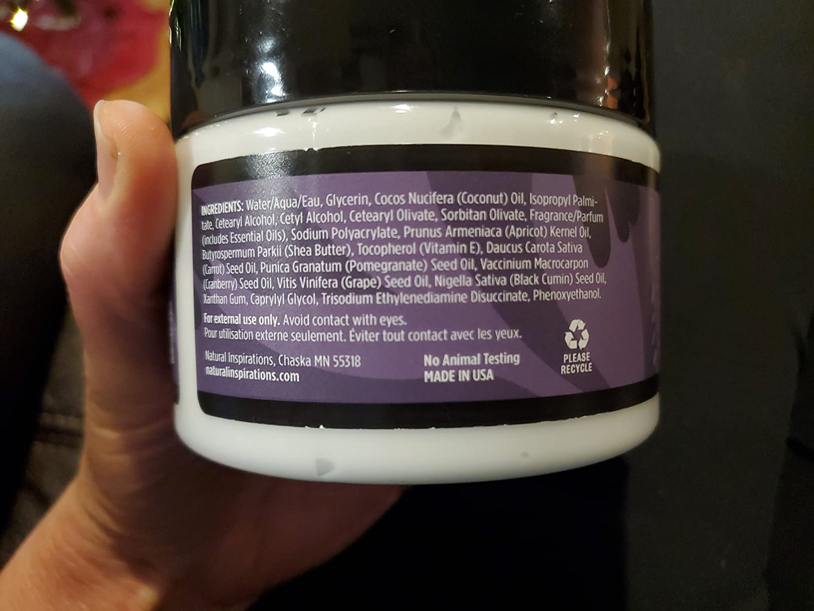 Natural Inspirations Eucalyptus Rosemary Mint Ultra-Moisturizing Body Butter 12oz