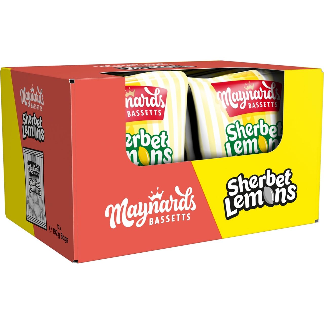 Bassetts Sherbet Lemons 200 g (Pack of 12)