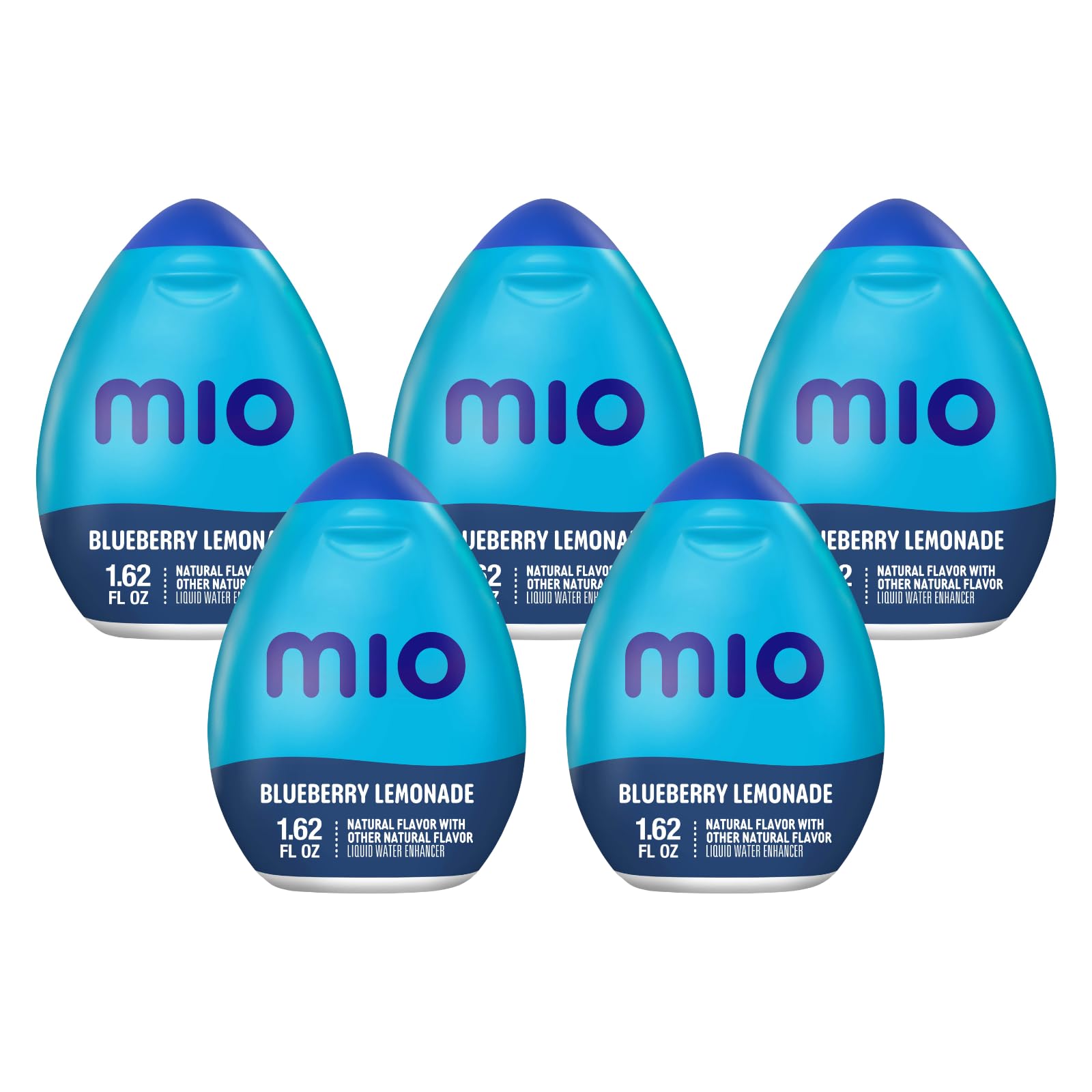 Water Enhancer Blueberry Lemonade, 1.62 Fl Oz (Pack of 5)