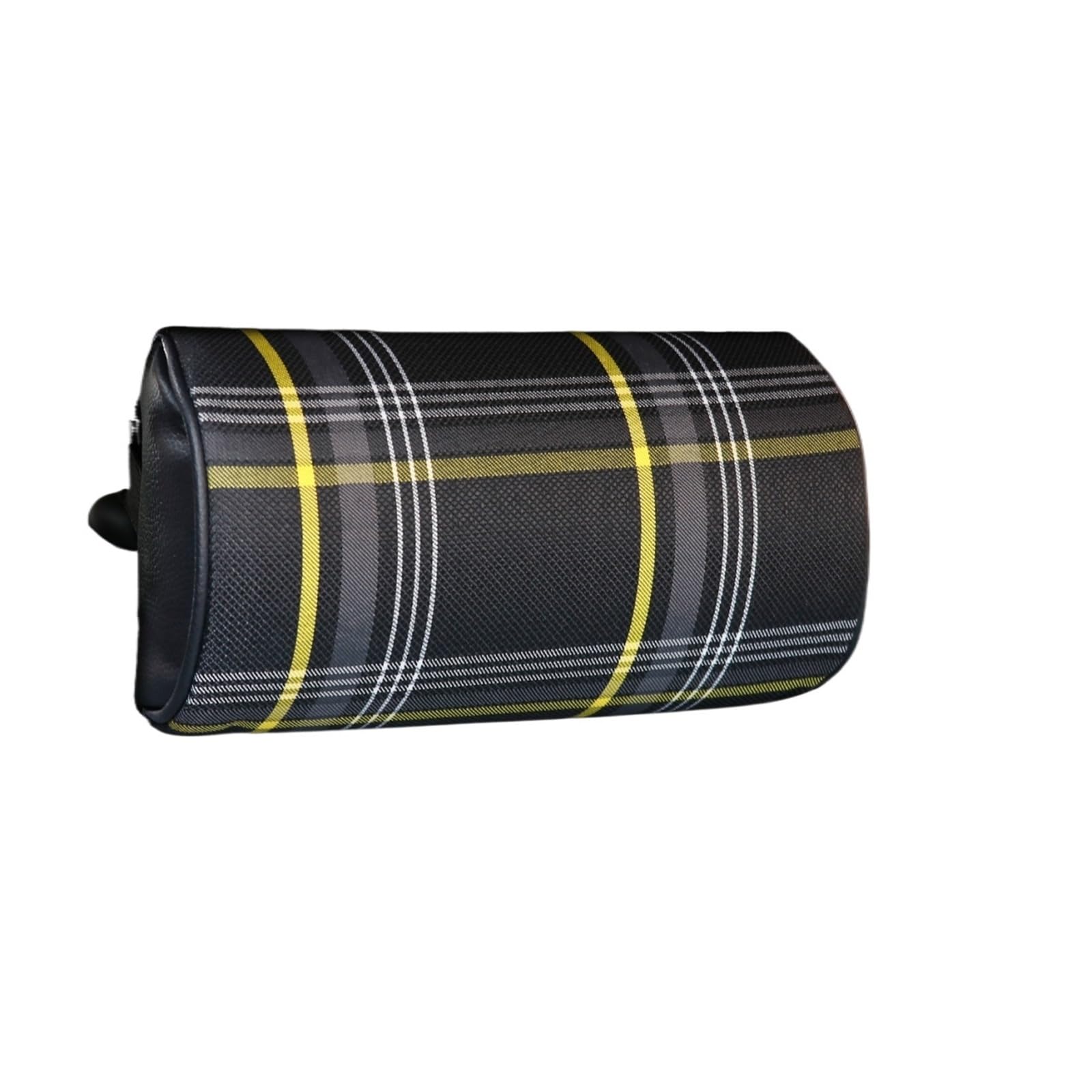 XFYESL Seat Headrest Plaid Fabric Headrest Pillow Car Seat Supports Neck Head Rest Cushion Fit For VW GOLF MK7 GTD GTE GTI Car Seat Pillow(A)