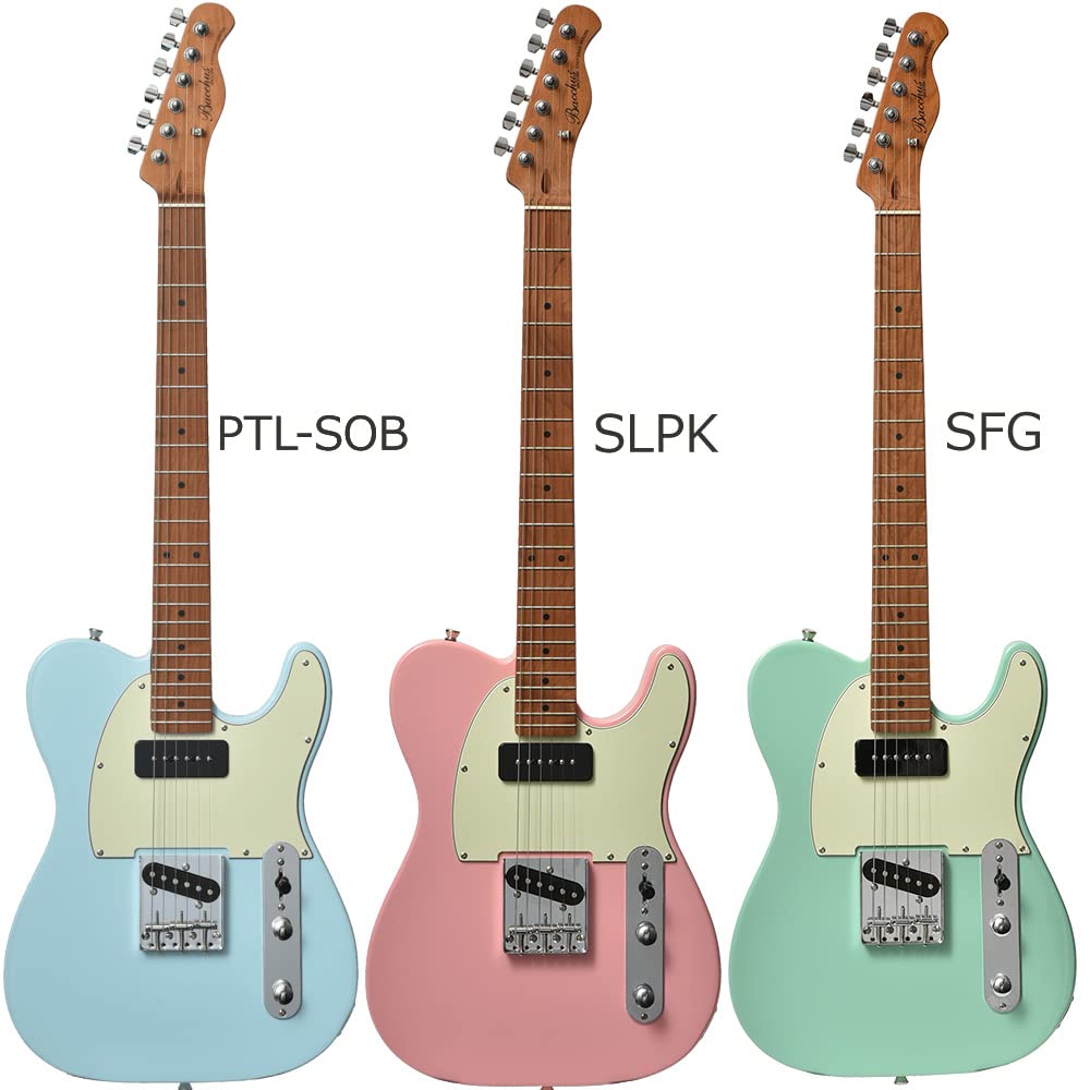 Amazon | BACCHUS バッカス BTE-2-RSM/M BBD エレキギター | エレキ 