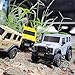 LDARC 1:43 Scale Mini RC Crawler RTR RC Rock Truck 4x4 with Organizer Bag（Lemon Yellow）