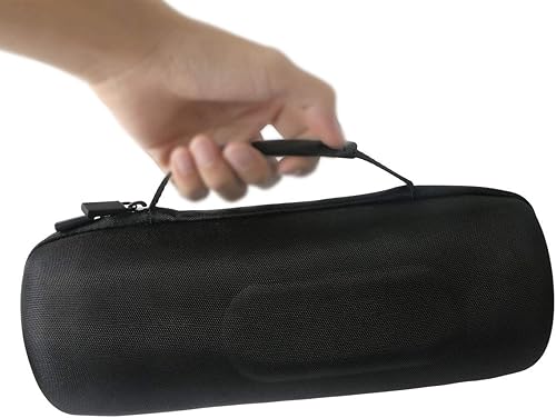 Miniatura 27 de co2CREA Funda de viaje rígida de repuesto para JBL Charge 4 / Reemplazo para altavoz Bluetooth impermeable JBL Charge 5 (negro y azul interior)