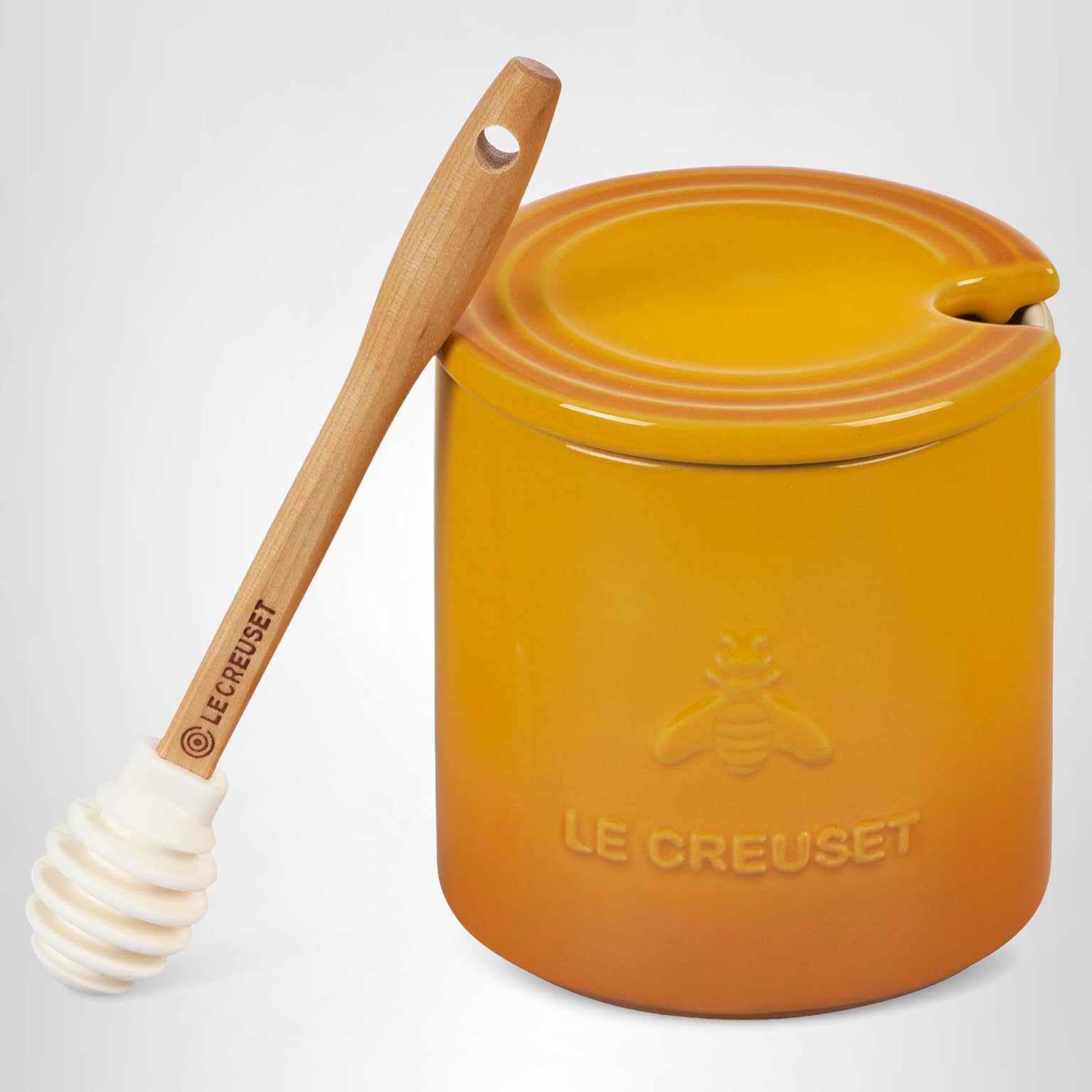 Amazon.com: Le Creuset Stoneware Honey Pot, 14 oz., Nectar: Home