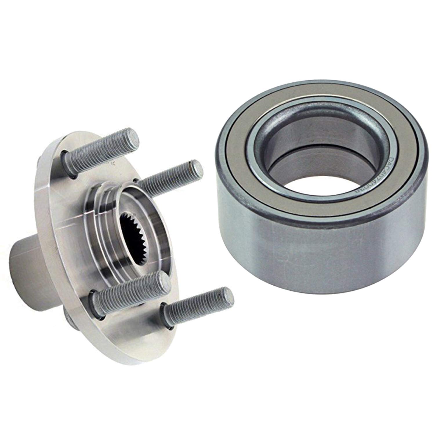 Cubo De Rueda Delantero Completo Para Mitsubishi Montero 2001-2006 - Incluye Rodamiento, 6 Tornillos