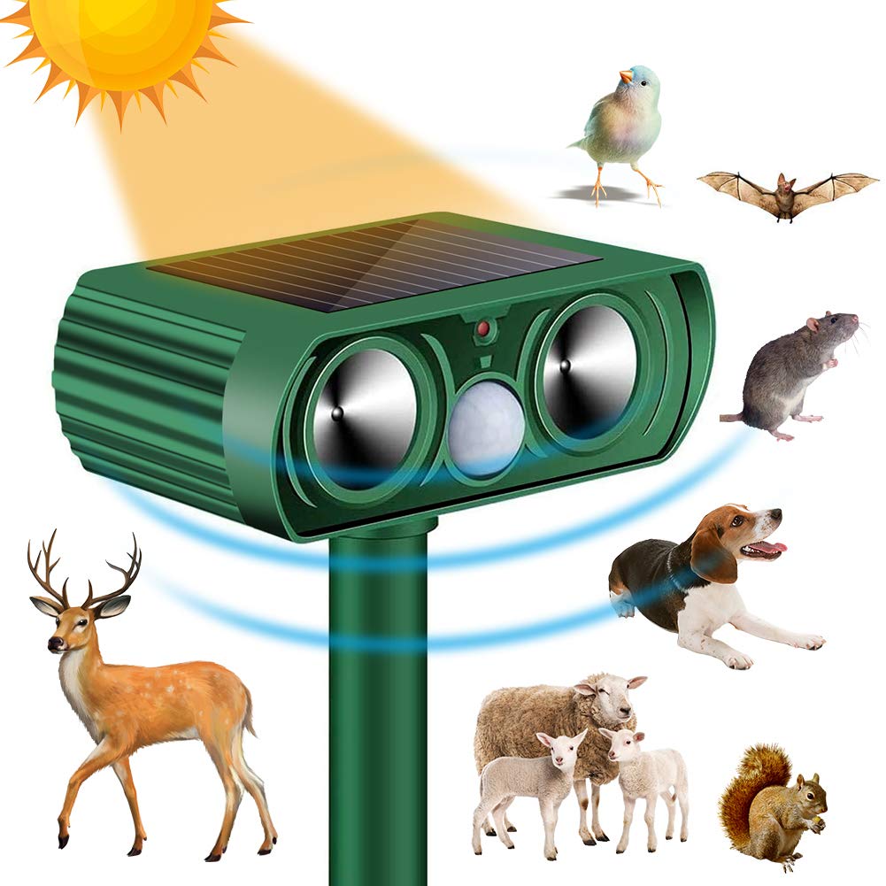 Buy THCL Ultrasonic Dog Chaser,Animal Deterrent with Motion Sensor and