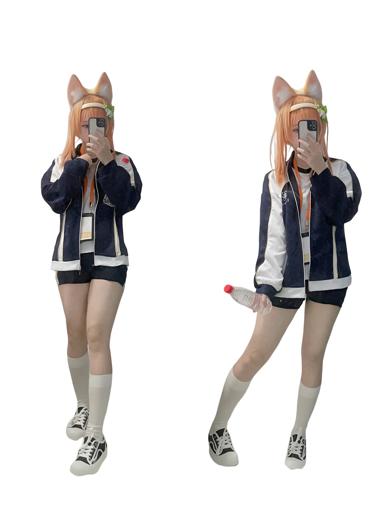 ブルアカ　ハナコ水着　コスプレ衣装 Amazon.co.jp: [MENGHAN] ブルーアーカイブ -Blue Archive 浦和