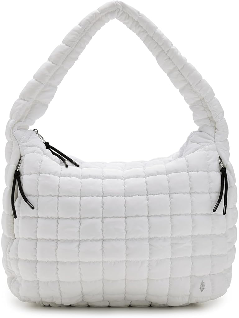 White Free People Quilted Carryall