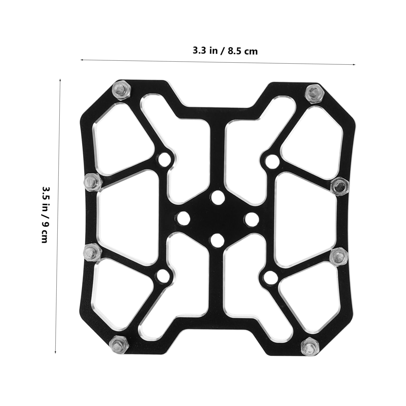 VANZACK 2pcs Portable Mountain Bike Cleat Set Sturdy Pedal Accessory for Road Mountain Cycling Compatibility Versatile Application for Secure Riding Experience