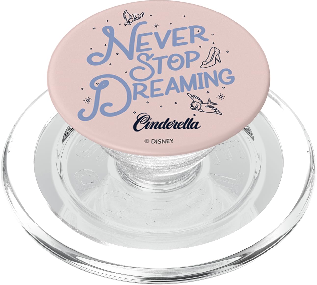 Disney Cinderella Never Stop Dreaming PopSockets PopGrip for MagSafe