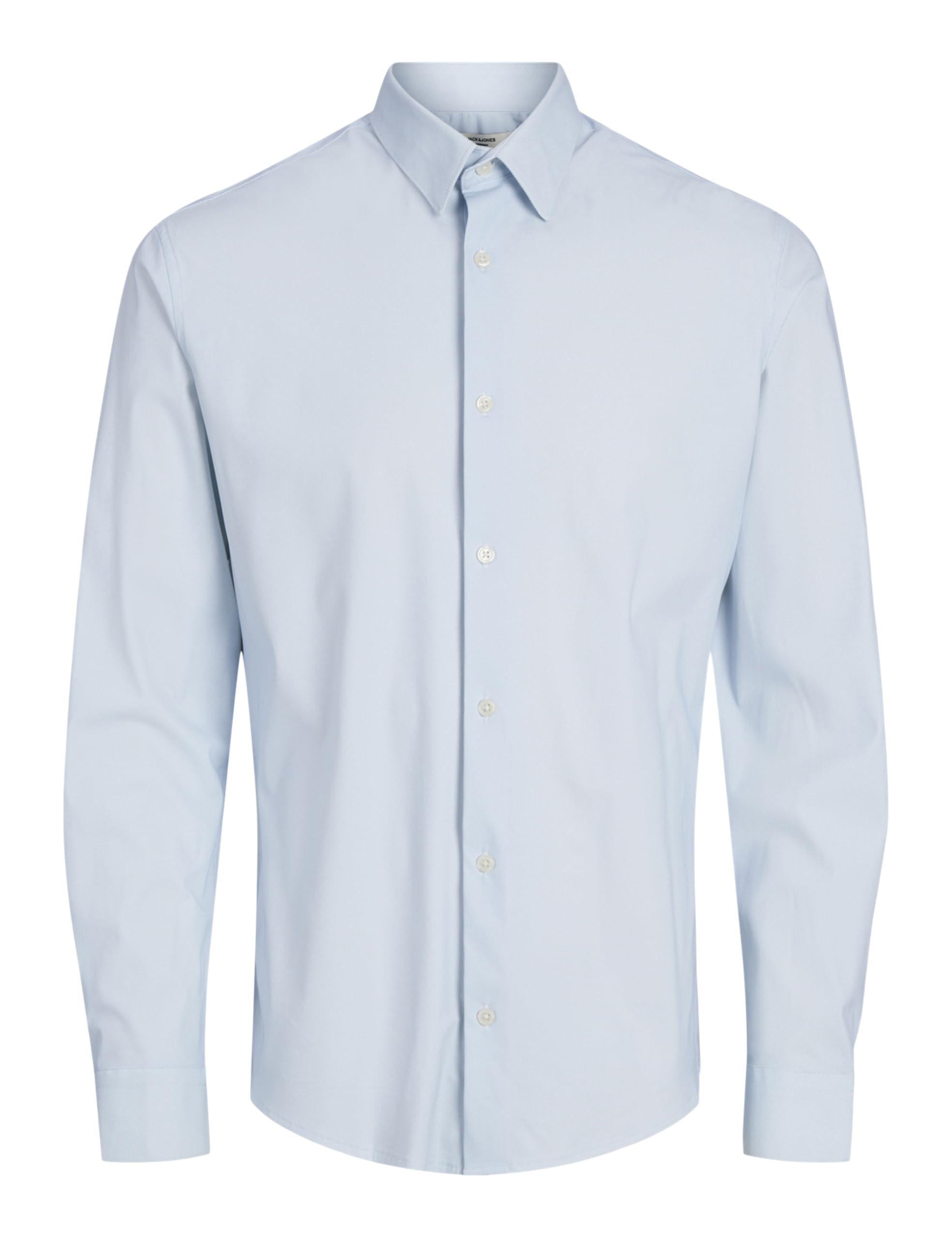 JACK&JONES Herren JPRBLAACTIVE Stretch Shirt L/S SN Freizeithemd, Chambray Blue/Stripes:Slim FIT, Small