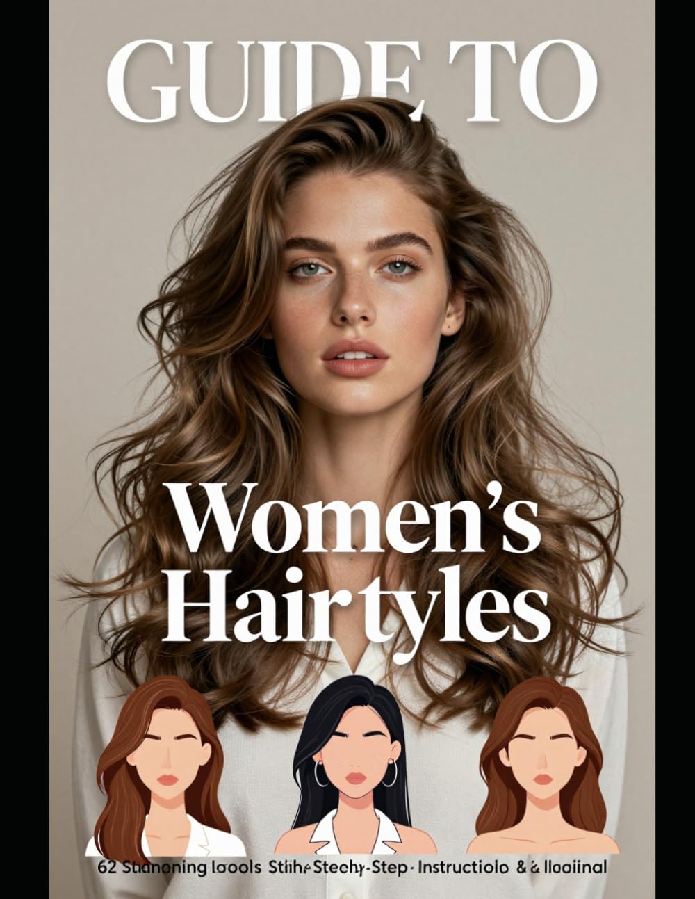 Guide to Women's Hairstyles 62 Stunning Looks: with Step-by-Step Instructions & Original Illustrations
