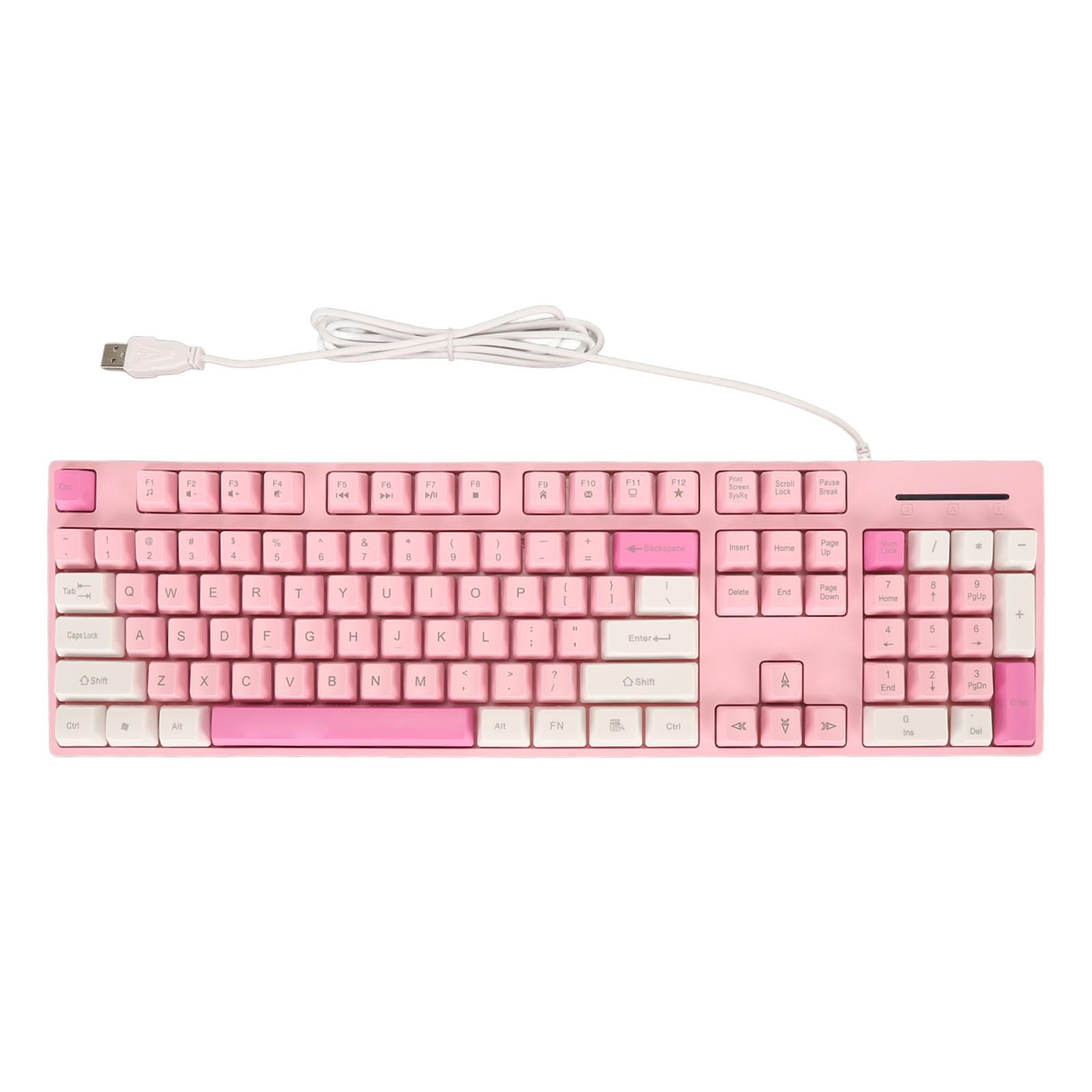 Amazon | ピンクキーボード、ゲーミングキーボードかわいい