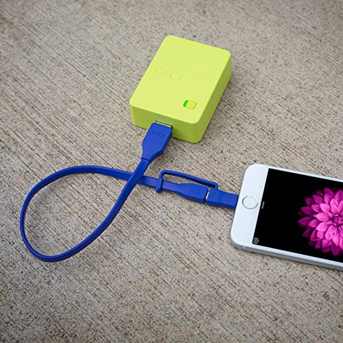 Tylt Flyp-Duo Reversible Usb Cable - 1M - Blue #TOP5