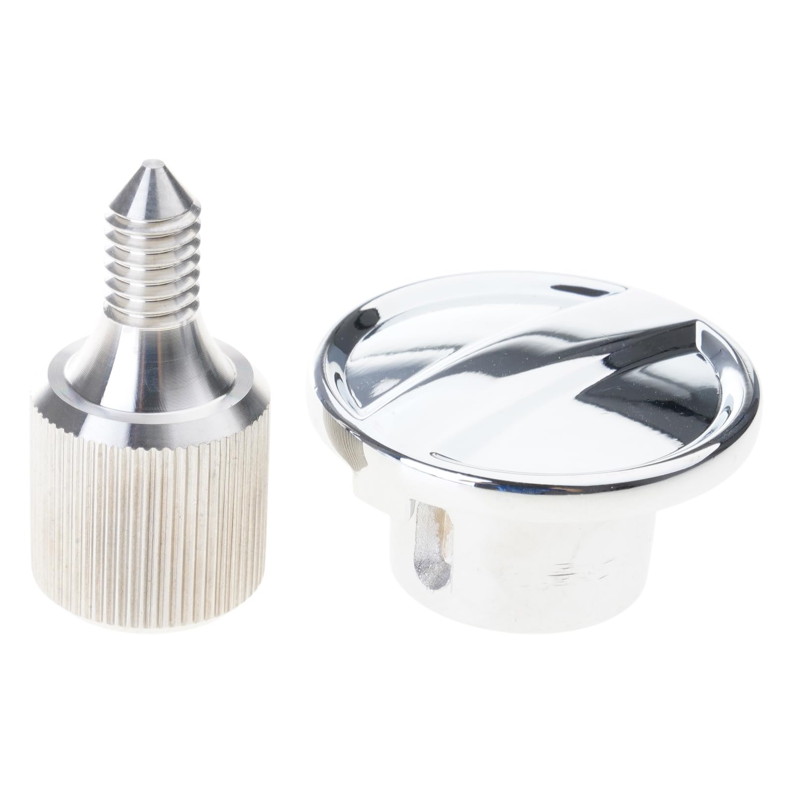 Buxuaaaa Replace with Stainless Steel Mixer Thumb Hub Screw Knob Rust Proof Attachment Suitable for Stand Mixers Replacement Part for Mixer Silver Thumb Screw Part Stainless Steel Knob