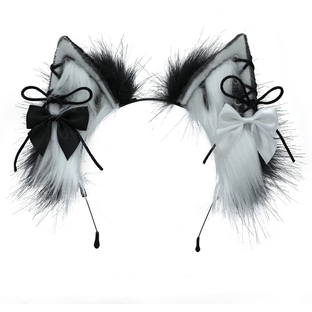VIGVAN Animal Cosplay Ears Fox Punk Cross Headbands
