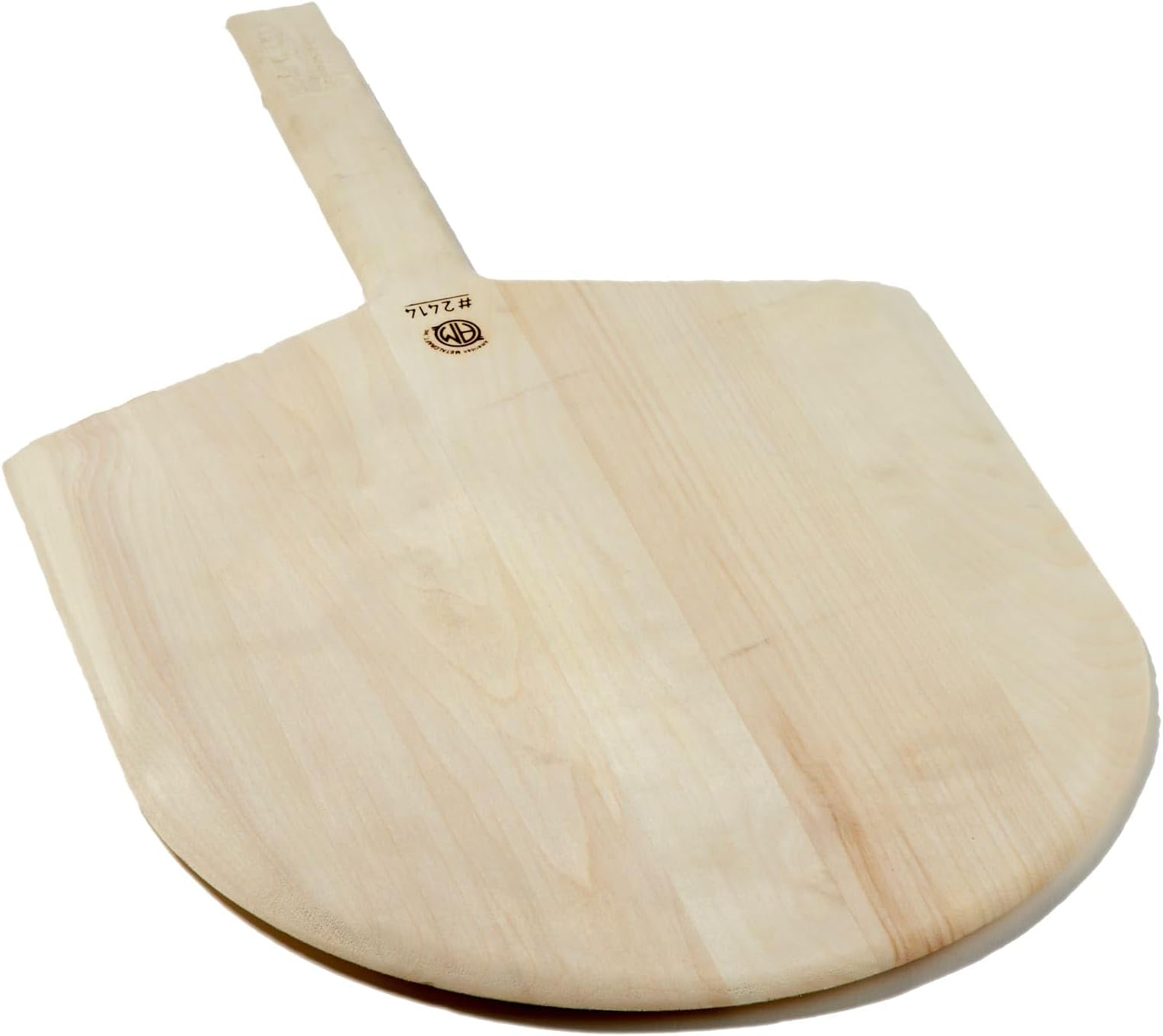 Inc. "American Metalcraft 2414 Wood Pizza Peel, 8-Inch Handle, 14""W x 15""L Blade", Brown