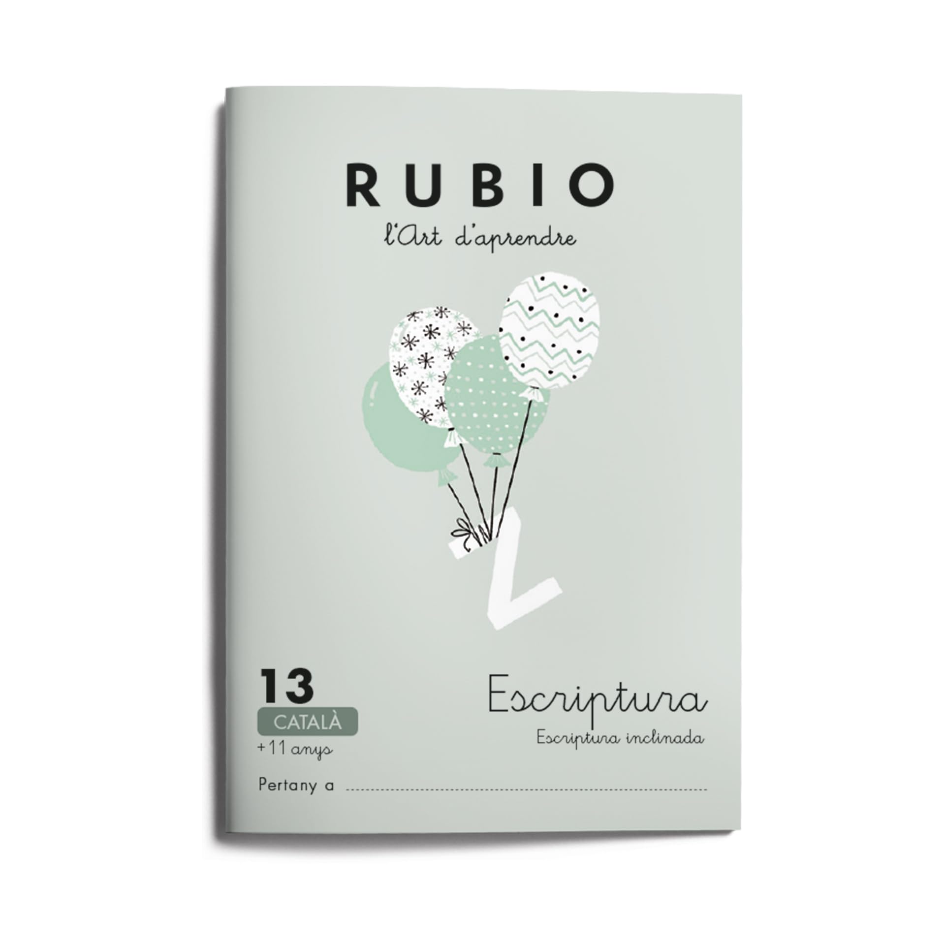 Rubio E-13 CAT - Cuaderno escritura