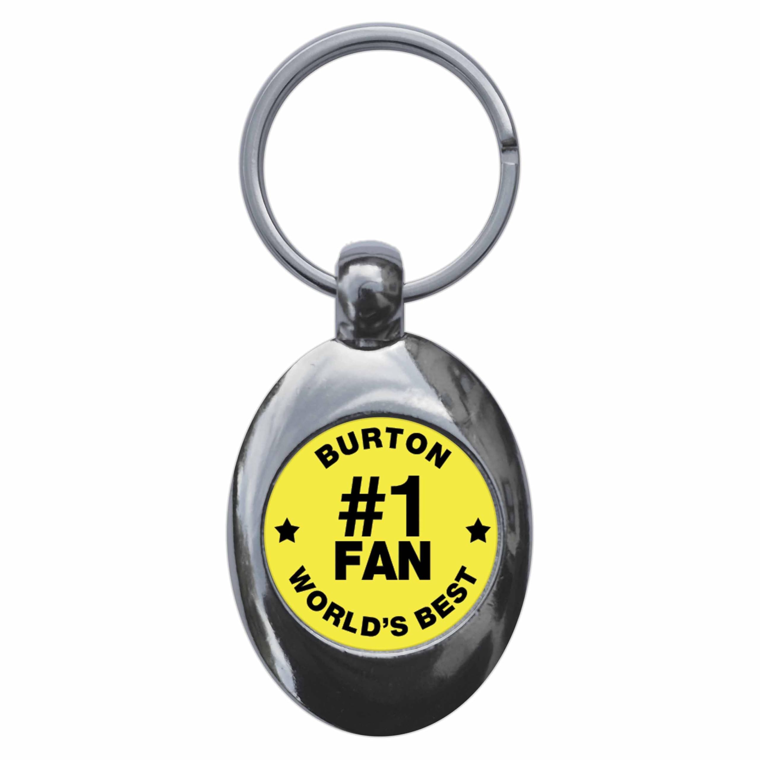 Ozorath Burton #1 Fan Keyring with Trolley Coin