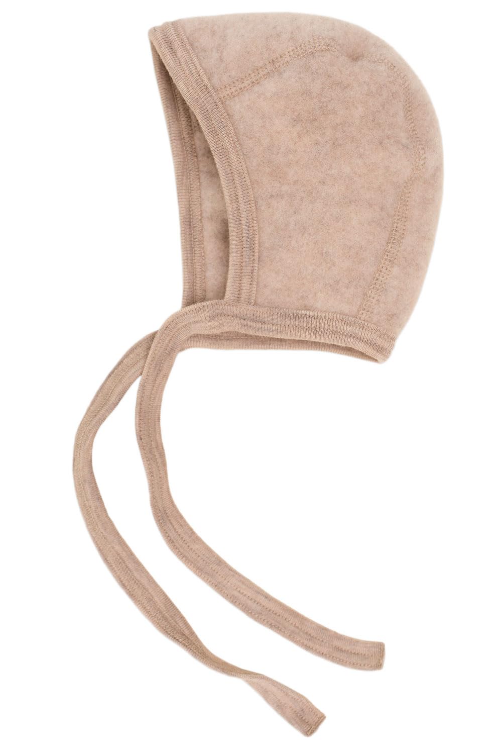 Engel Sand Melange Nature Baby Bonnet Fleece 100% Wool, 62-68