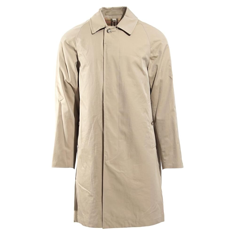 バーバリー カムデン コート メンズ BURBERRY (バーバリー) コットン ステンカラー コート CAMDEN