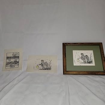 Amazon.co.jp: 秋山巌 版画 リトグラフ 絵画 美術 かわいい 日本