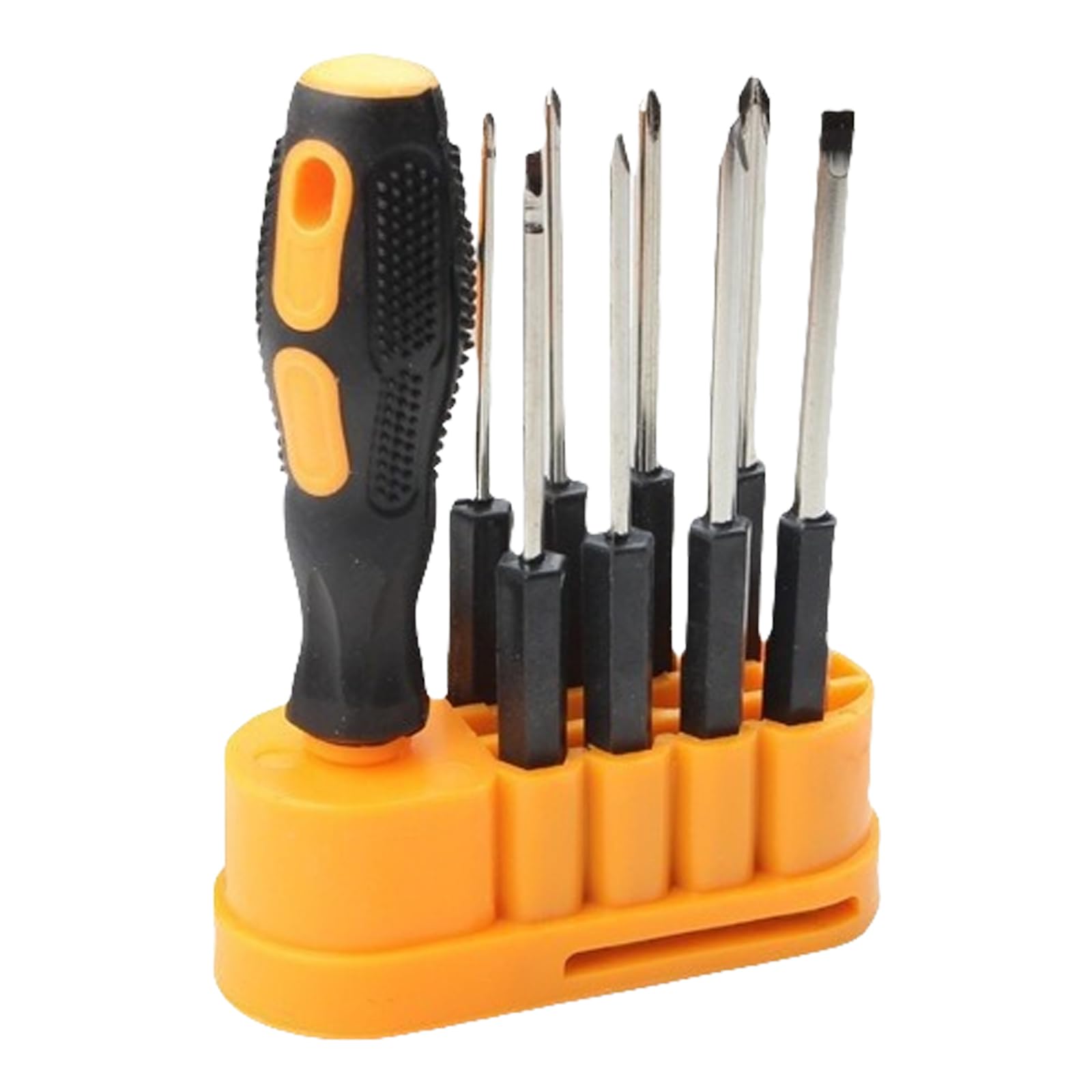 Tsophreniq Compact Multifunction 8Pcs Screwdriver Set With Ergonomic Grip Suitable For Household Repair And Gadget Fixes Multifunctional Screwdriver
