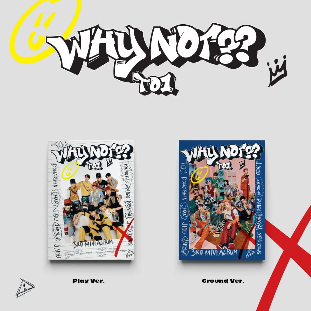 TO1 - DLACZEGO NIE?? 3. mini album + składany plakat (PLAY+GROUND VERSET)
