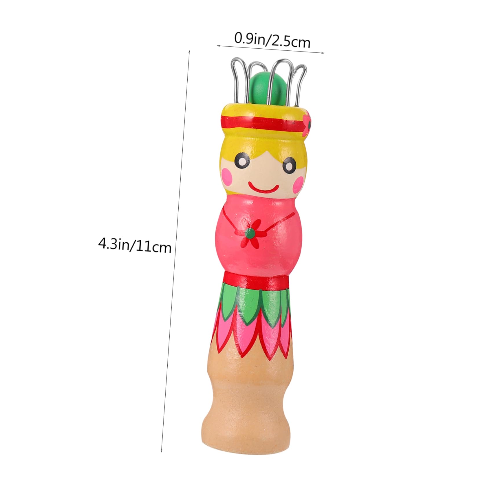 Gadpiparty Knitting Doll Craft DIY Knitting Toy Wooden Boys and Girls and Adults Craft Set