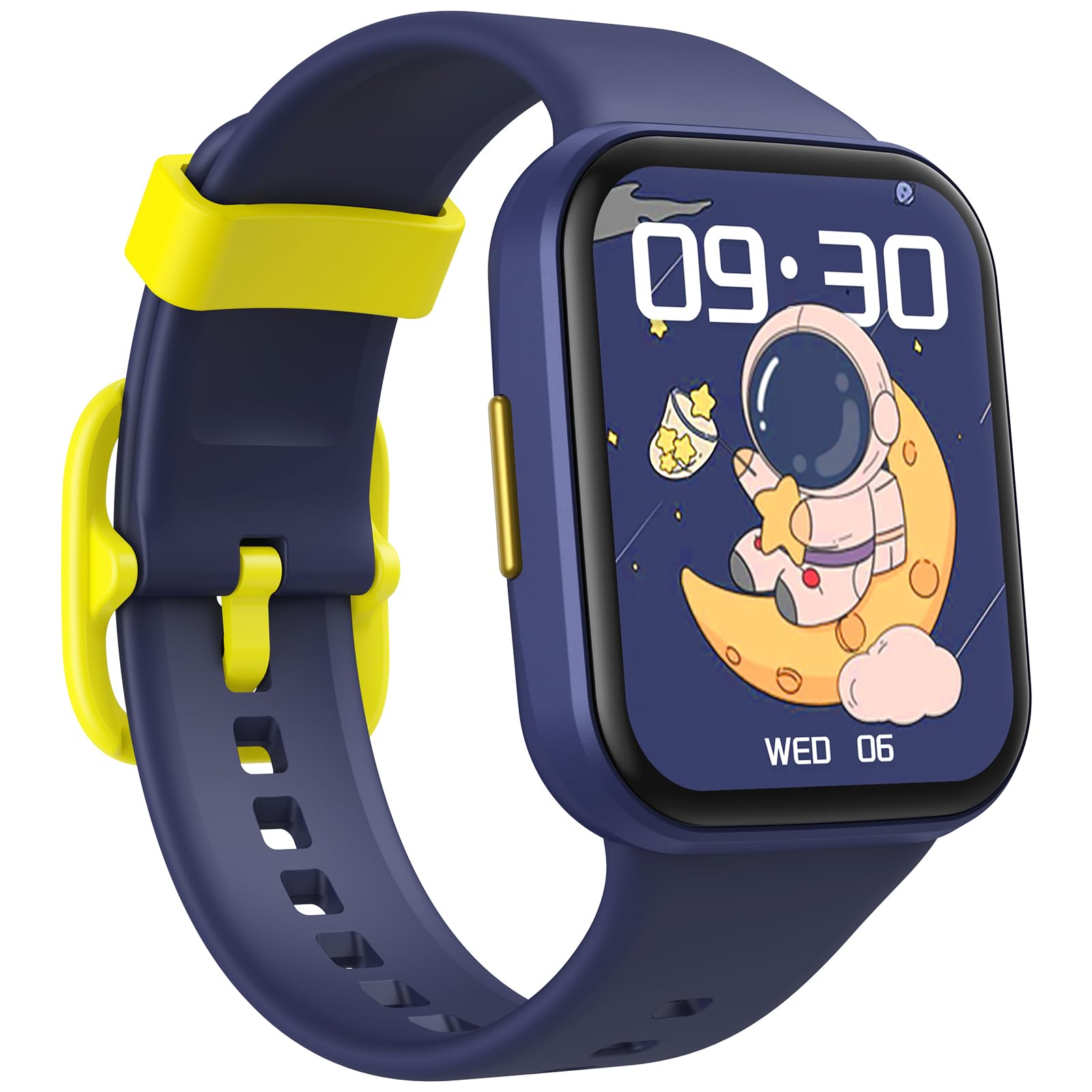 Parsonver Reloj Inteligente para Niños Smartwatch con 20 Deportivos Monitor Sueño Frecuencia Cardíaca IP68 Impermeable 1.69" Azul