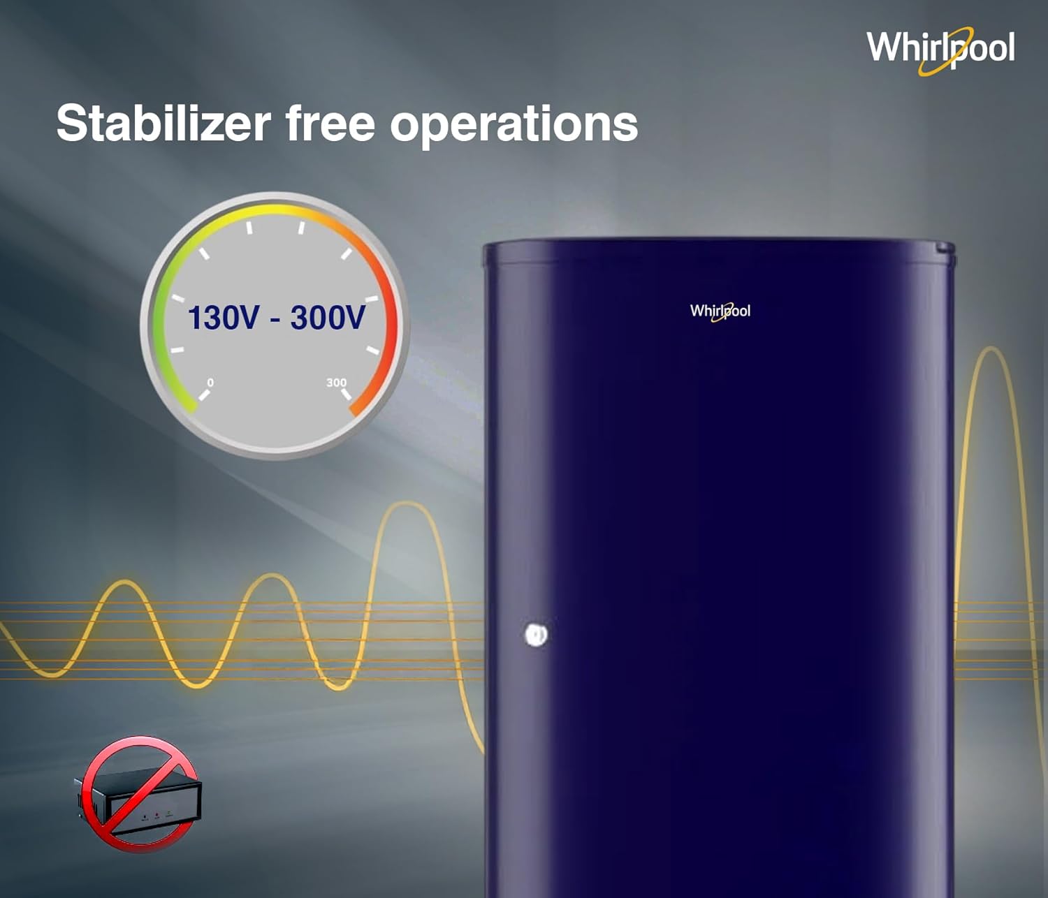 Whirlpool 184 L 2 Star Direct-Cool Single Door Refrigerator (205 WDE CLS 2S SAPPHIRE BLUE-Z, Blue,2023 Model) - Image 9
