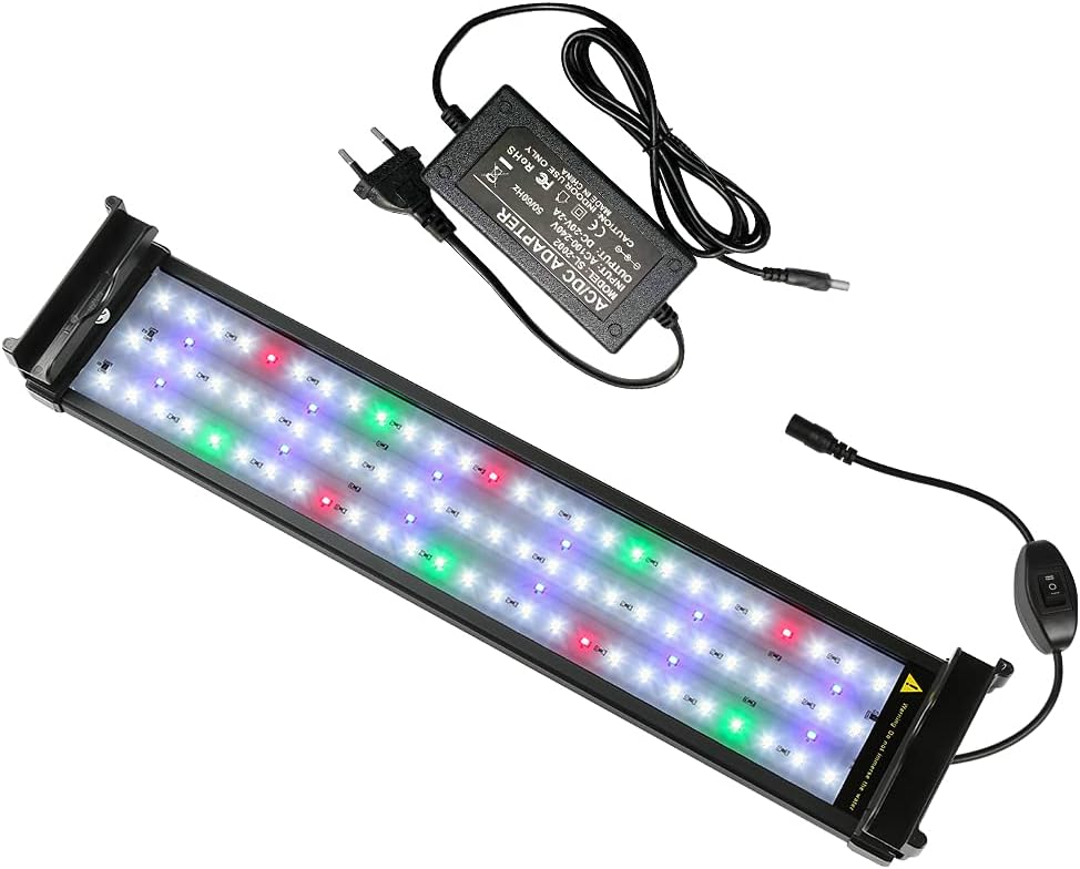EINFEBEN LED Aquarium Beleuchtung, RGB Aquarium LED Beleuchtung für 90