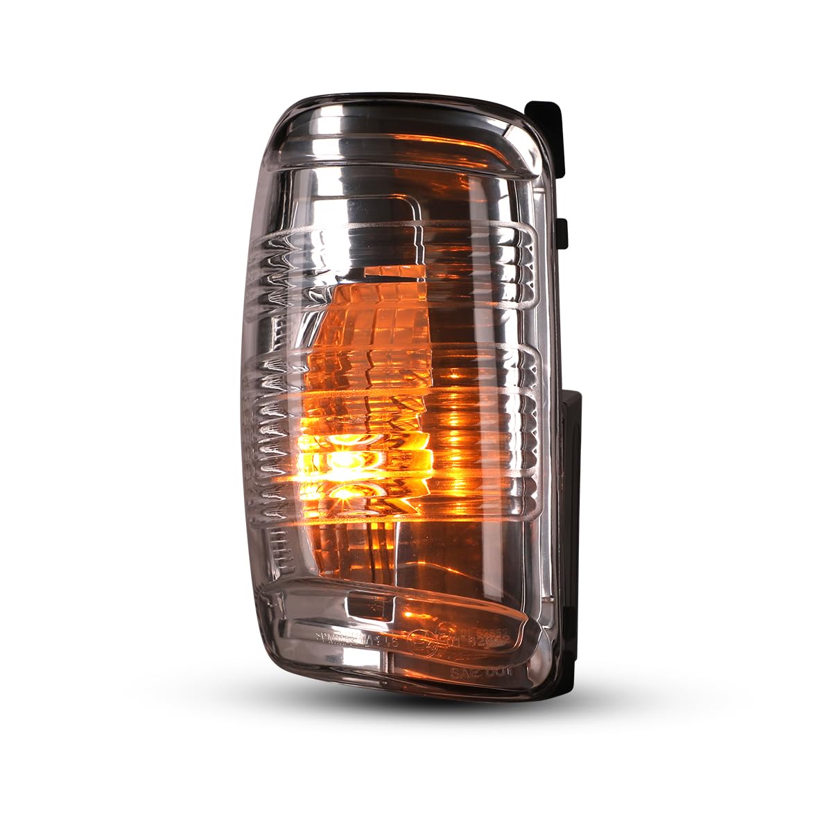 WolfX Mirror Turn Signal Lamp for Ford Transit 150/250/350/350HD Cargo Van 2015-2022 (Not for 350E and Transit Connect) Waterproof Turn Signal Light Replacement w/o Bulbs, 1 Driver Side