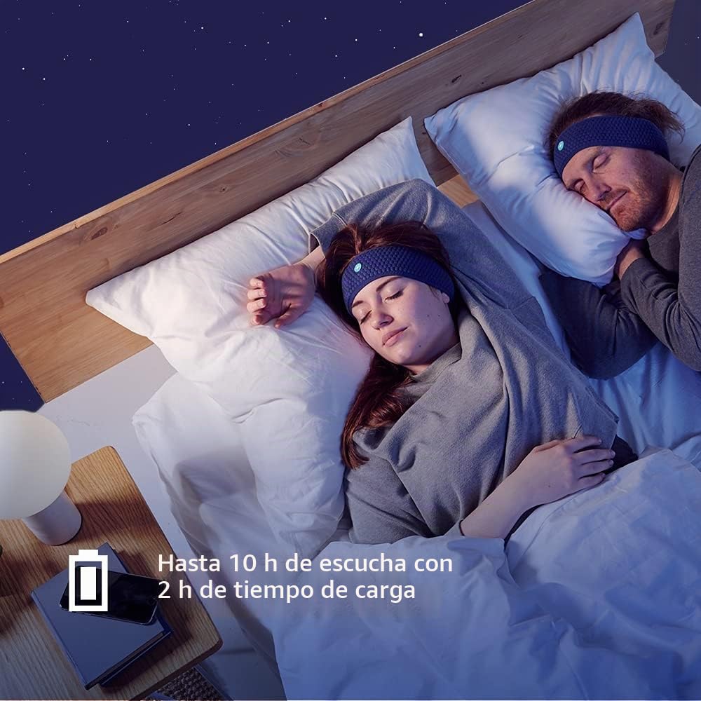 Auriculares Bluetooth para dormir Diadema con acceso a historias hipnóticas y sonidos de expertos en sueño
