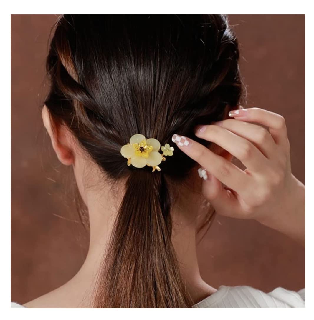 Scrunchies Per Capelli 3 Pezzi Di Cavallo Con Testa A Sfera, Fascia Elastica In Gomma Per Capelli, Durevole, Antico, Anello Per Elastici Per Coda Di Cavallo