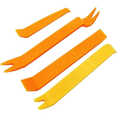 Amazon 内張りはがし 内張り剥がし 内装剥がし パネルはがし 4点セット パネル外し 工具 ツール 内張りはがし クリップクランプツール 車 バイク