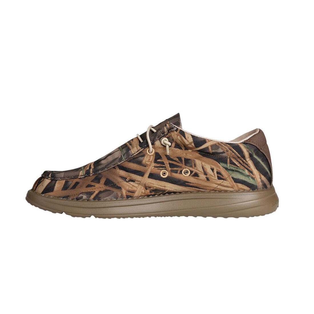 Gator Waders Mens Casual Shoes – Men's Loafers &amp; Slip-Ons Camp Shoes with No-Tie Laces -Arch Support Boat Shoes for Everyday Wear