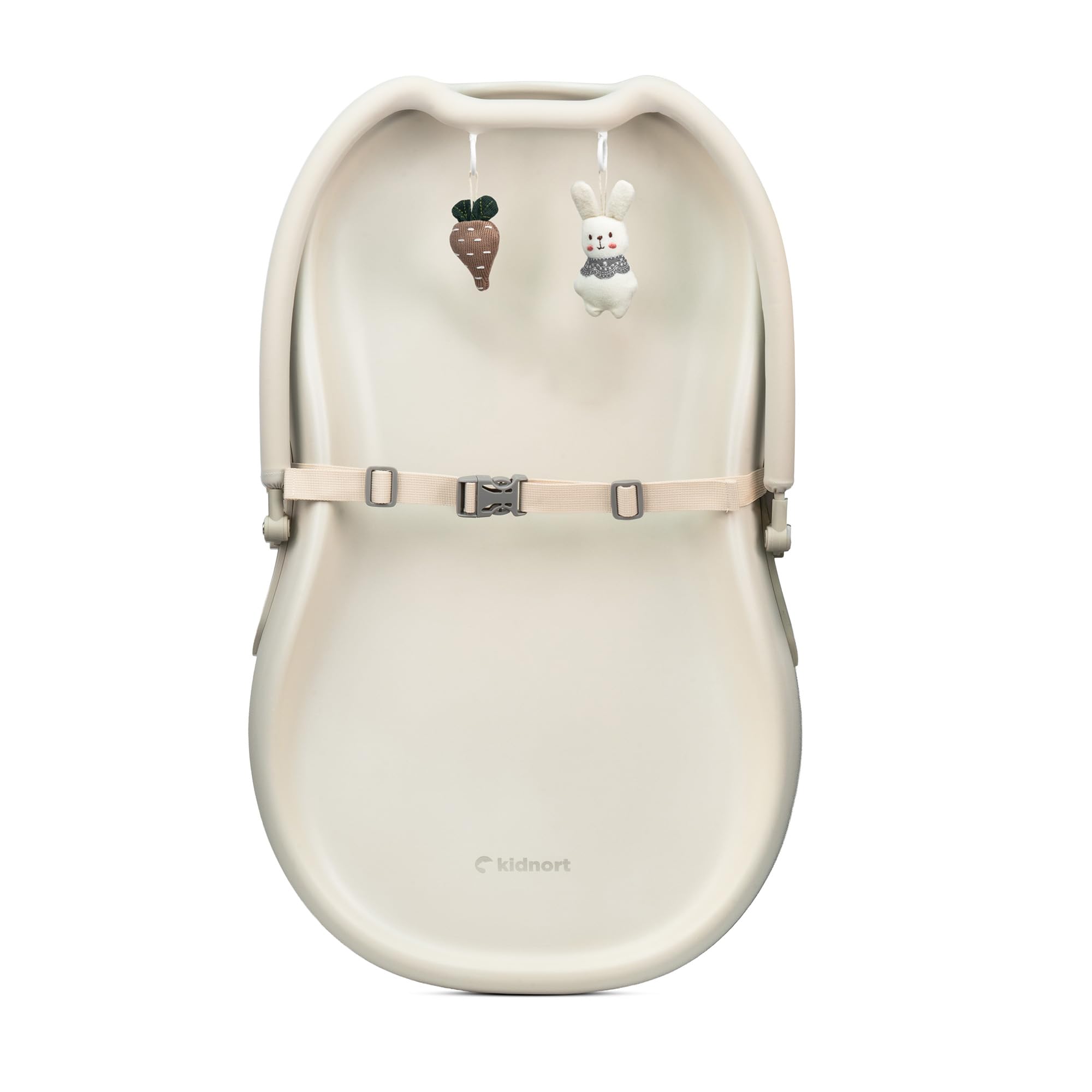 Beroring Wickelauflage Wickelunterlage abwaschbar mit erhöhten Seiten und verstellbarem Gurt rutschfester Unterseite für Wickeltisch Wickelkommode Wickelaufsatz für Babys Soft Linen