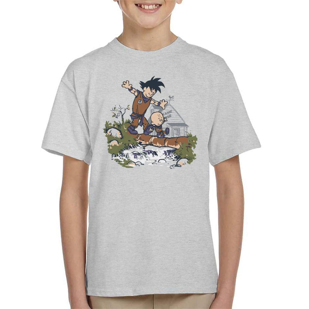 Buy Goku and Krillin Calvin and Hobbes Dragon Ball Z Kid's TShirt
