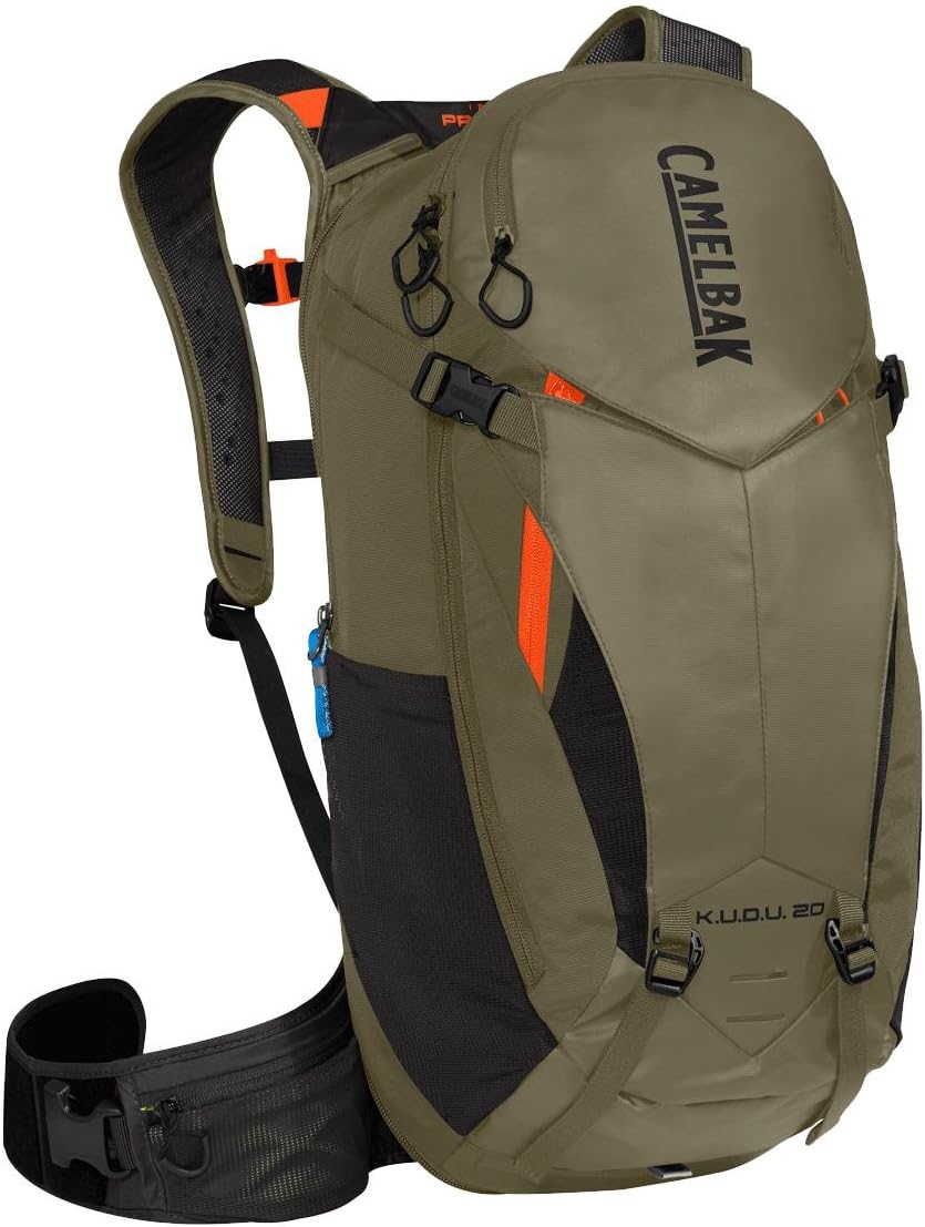 CAMELBAK K.U.D.U. Protector 20 Dry Burnt Olive/Laser Orange 2018 Outdoor Backpack
