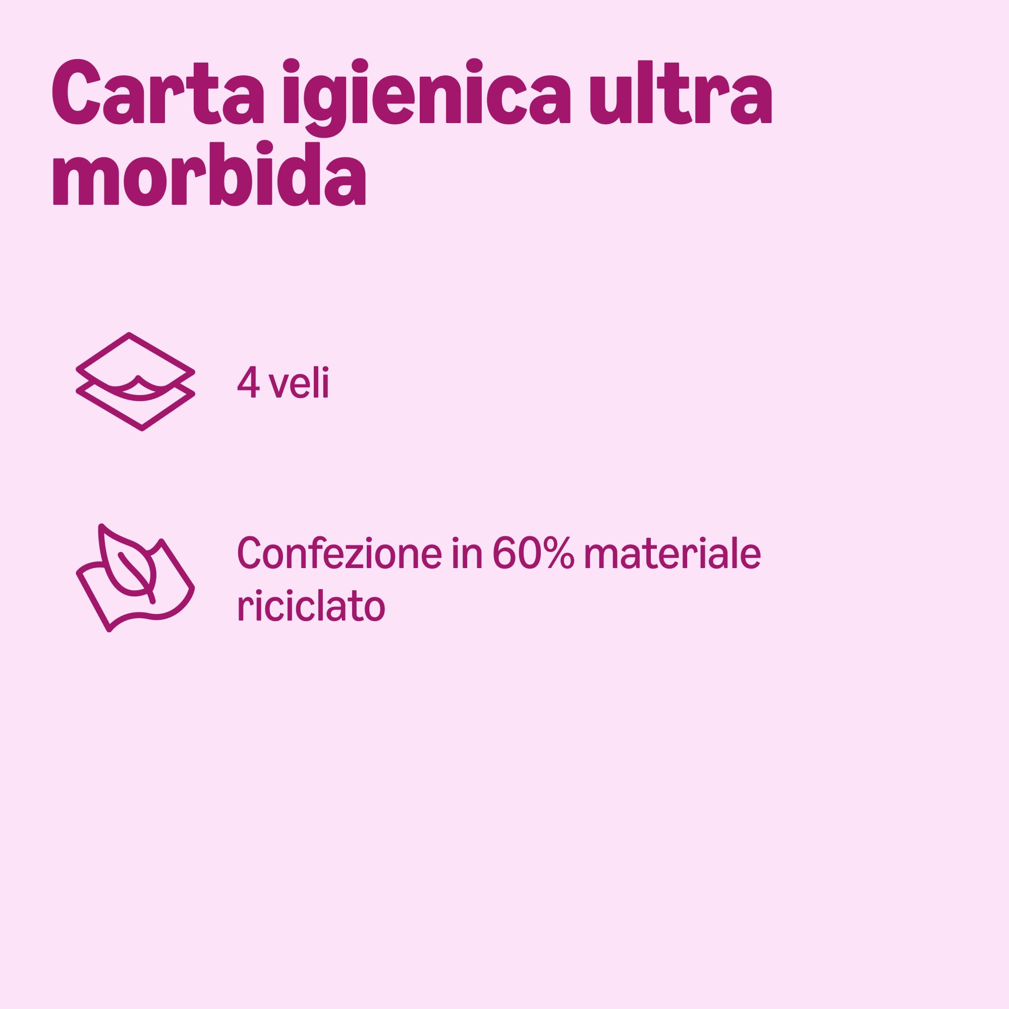 by Amazon, Carta Igienica Ultra Morbida, 4 Veli, 9 Rotoli (1 Confezione da 9), 160 Strappi per Rotolo, Certificata FSC