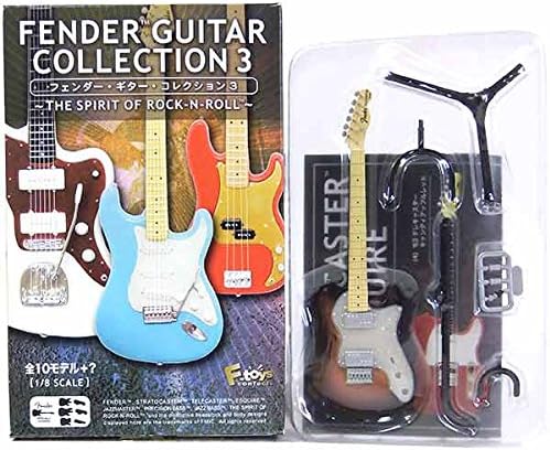 【5】 エフトイズ 1/8 フェンダーギターコレクション Vol.3 '72 テレキャスター シンライン 3カラーサンバース