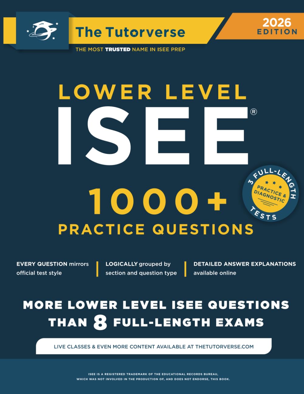 Lower Level ISEE: 1000+ Practice Questions