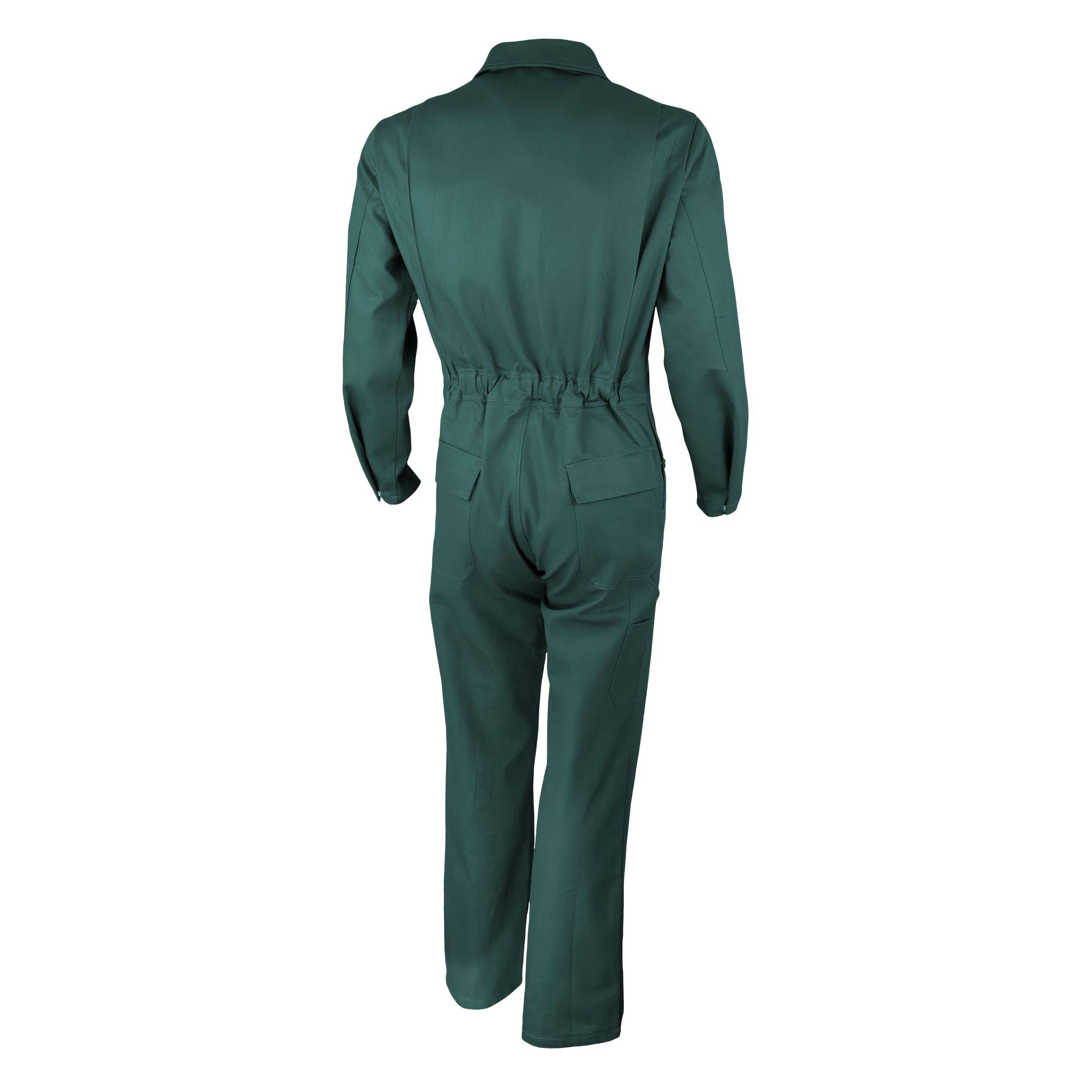 Qualitex Kombinezon rajdowy 100% CO,270 g/m² kolor zielony rozmiar 44