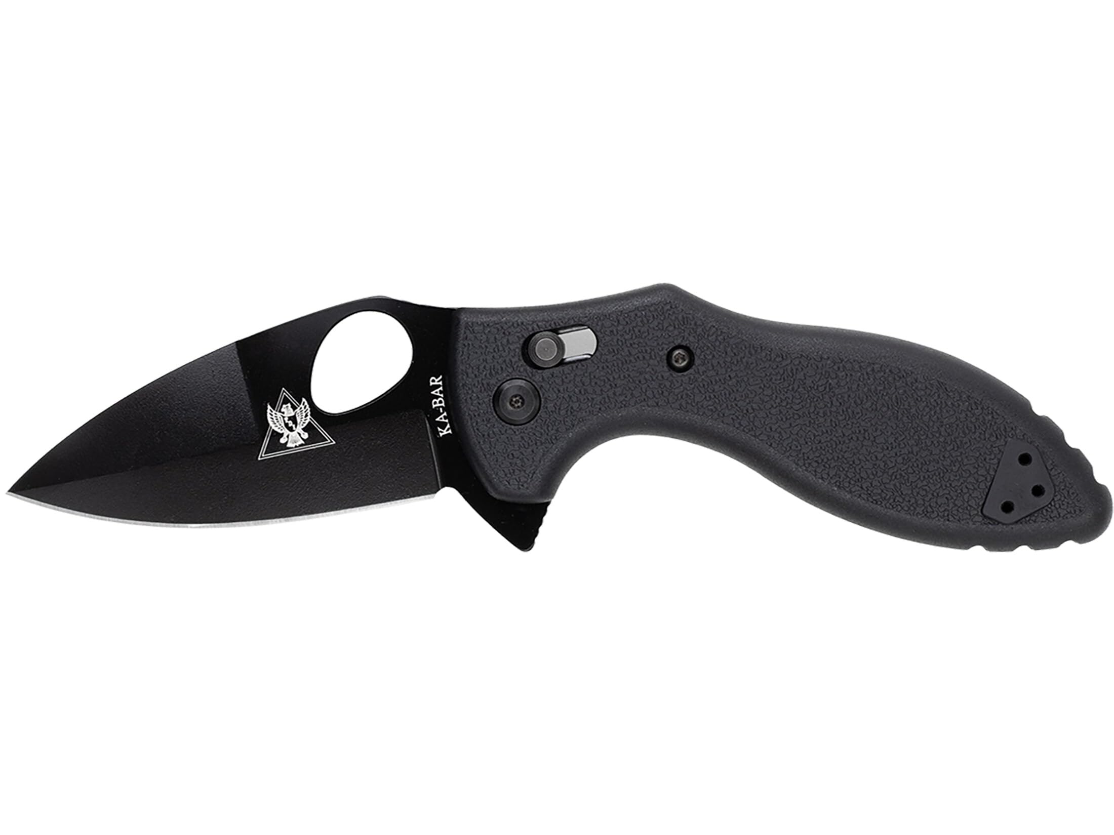 TDI Flipper Folder Black, Overall Length: 7.25