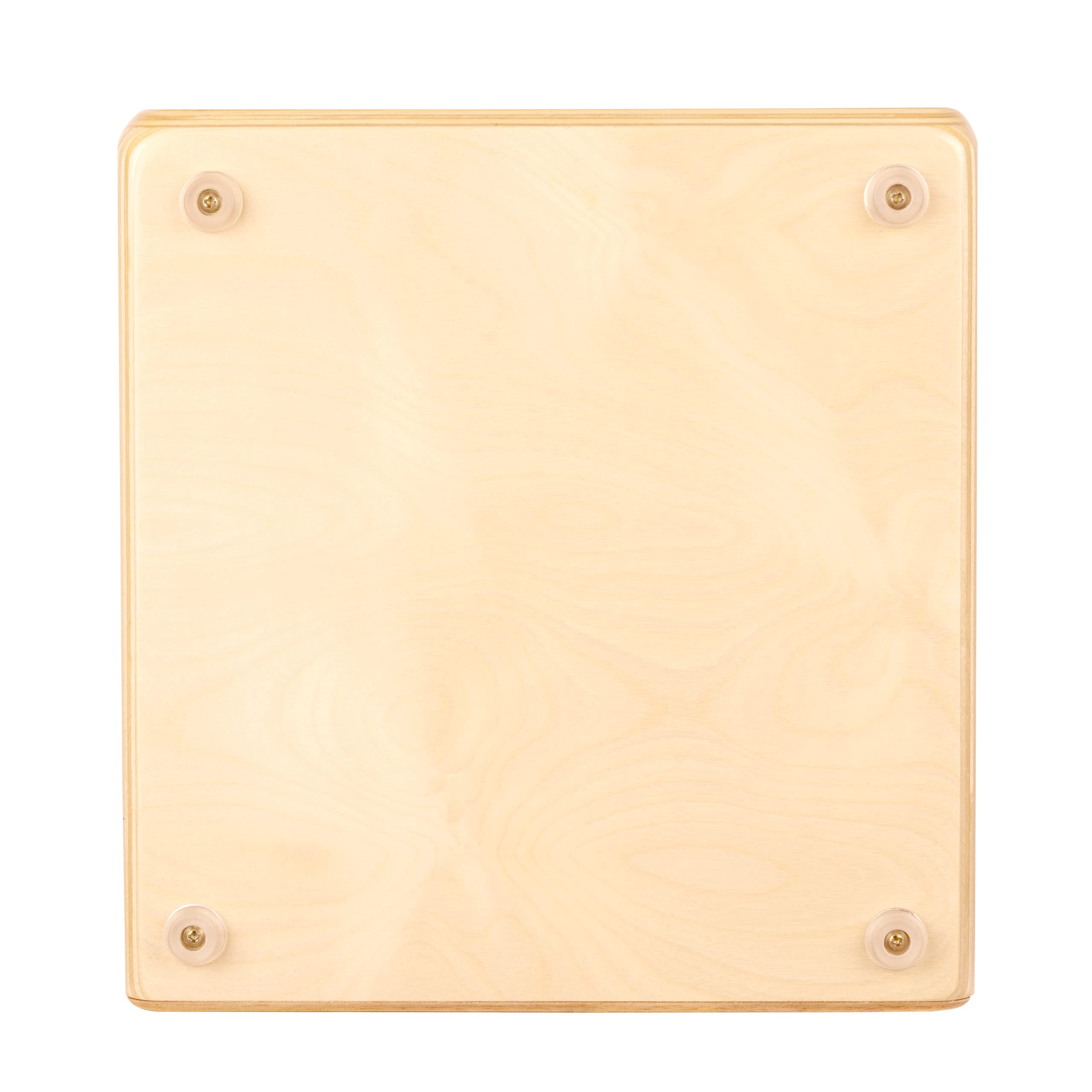 Ortega Guitars Performer Series Cajon – Caisse Claire Grand Format pour Droitier avec Micro – Surface de Frappe Cèdre, Naturel (OCJPF-2)
