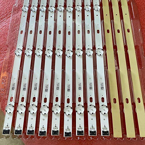 Miwaimao 30pcs LED Backlight Strip for LG 43UJ651V 43UJ561V 43UJ701V 43UJ634V LC43490062A LC43490063A LC43490064A LC43490060A LC43490058A