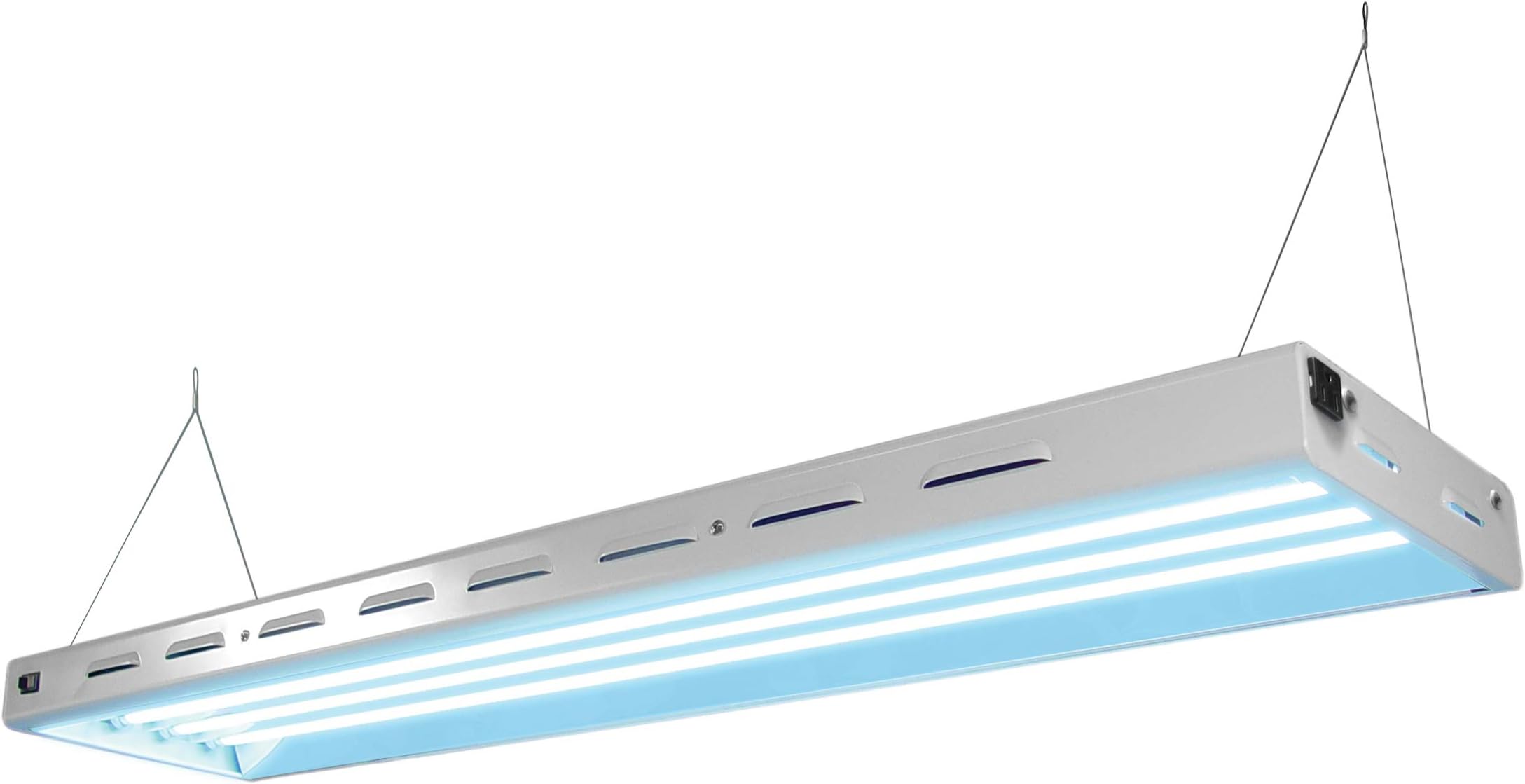 Sun Blaze T5 High Output 120-Volt Fluorescent Fixture 44 - Indoor Grow Light, Includes Four 54 W 4 ft. 6500 K T5 Lamps